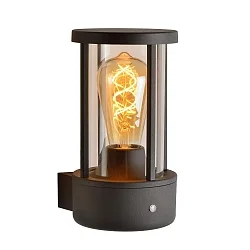 Outdoor Wandleuchte LORI, Ø 12 cm, 1xE27, IP44, Anthrazit