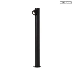 Outdoor LED Pollerleuchte IBAMBA Höhe: 60 cm 75° 6W 3000K IP65 CRI>80 schwarz