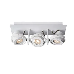 spot LANDA LED 3 flames, square GU10 IP20, chrome matt dimmable