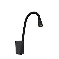wall luminaire GALEN LED flexible IP20, black 