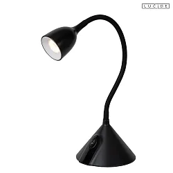 LED Tischleuchte MILO 3,2W 3000K 420lm IP20 CRI>80 schwarz
