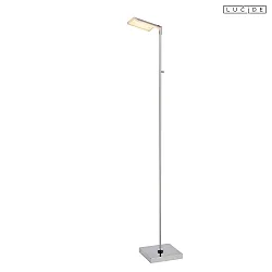 floor lamp AARON LED IP20, chrome dimmable
