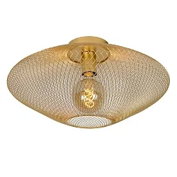Deckenleuchte MESH, Ø 45 cm, 1xE27, Gold matt, messing