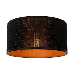 Deckenleuchte TAGALOG, Ø 40 cm, 1xE27, schwarz