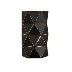 wall luminaire OTONA 2 flames E14 IP20, black