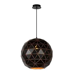 pendant luminaire OTONA round E27 IP20, black