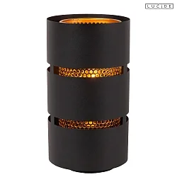table lamp ROSAS E27 IP20, brass, black 