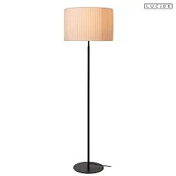floor lamp FOLD E27 IP20, black, white dimmable
