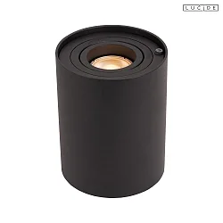table lamp TUBE GU10 IP20, black dimmable