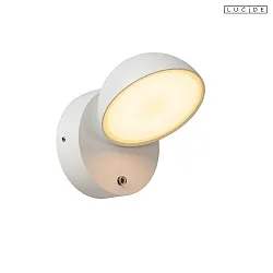 outdoor wall luminaire FINN swivelling, rotatable, with sensor IP54, black 
