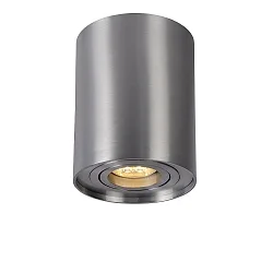 Deckenstrahler TUBE, Ø 9,6 cm, 1xGU10, zylindrisch, Chrom matt