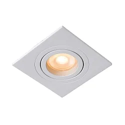 recessed luminaire TUBE square GU10 IP20, white