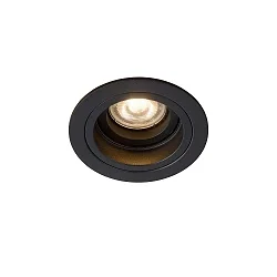 Einbaustrahler EMBED, Ø 9,1 cm, 1xGU10, schwarz