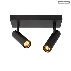 Deckenstrahler GRADO 2-flammig 2x GU10 MR11 IP20 schwarz