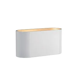 wall luminaire XERA oval G9 IP20, white