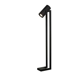 floor lamp DOME 2 flames, cylindrical GU10 IP20, black dimmable
