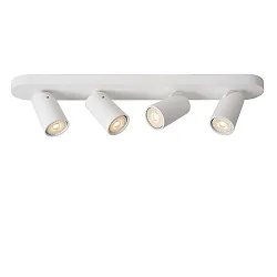 spot XYRUS LED 4 flames, oval GU10 IP20, white dimmable