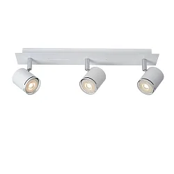 LED Deckenstrahler RILOU, GU10, 3x5W, 3000K, dimmbar, weiß