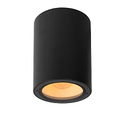 spot VOLANTIS cylindrical E27 IP54, black