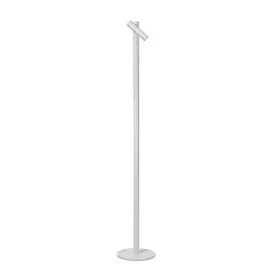 Outdoor LED Akku-Stehleuchte ANTRIM, IP54, 1-flammig, 2.2W 2700K 140lm 28°, mit Kontakt-Ladestation + Touch-Dimmer, weiß