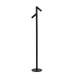 battery floor lamp ANTRIM 2 flames, cylindrical, tiltable, with touch dimmer, with charging station IP54, dimmable