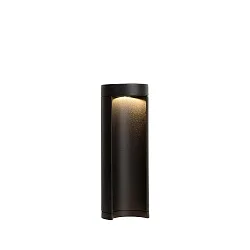 LED Outdoor Pollerleuchte COMBO, Ø 9 cm, Höhe 25 cm, 1x9W, 3000K, IP54, schwarz