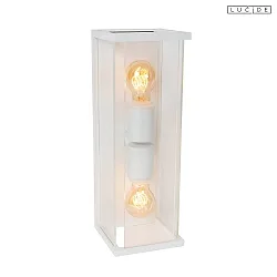 Outdoor Wandleuchte CLAIRE 2x E27 IP54 weiß