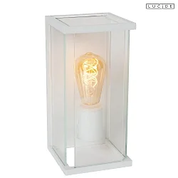 outdoor wall luminaire CLAIRE with sensor E27 IP54, white dimmable