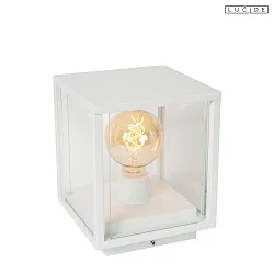 table lamp CLAIRE E27 IP54, white dimmable