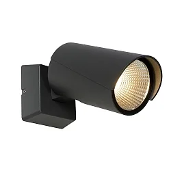 LED Outdoor Wandstrahler MANAL, 1x12W, 3000K, IP65, Anthrazit