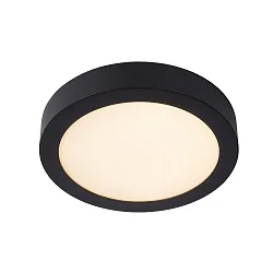 ceiling luminaire BRICE LED round IP44, black