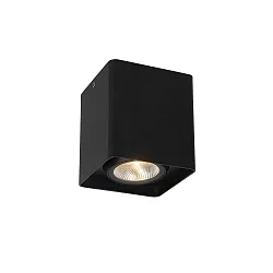 LED Outdoor Deckenleuchte LEEDS, 9W, 2700K, 650lm, IP54, schwarz