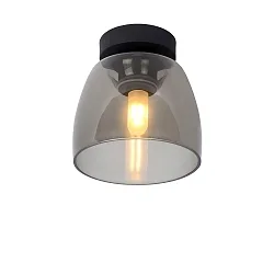 ceiling luminaire TYLER round G9 IP44, black matt