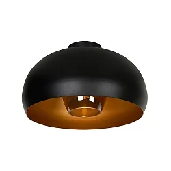 Deckenleuchte SHARAN, Ø 38 cm, 1xE27, schwarz