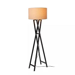 floor lamp TRAFALGAR E27 IP20, black 