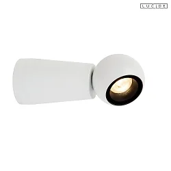 LED Bad  Wandleuchte IPSOS 38° 5W 2700K 420lm IP54 CRI>80 DTW, weiß