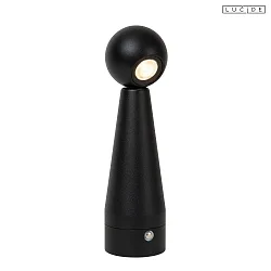 table lamp IPSOS IP20, black dimmable