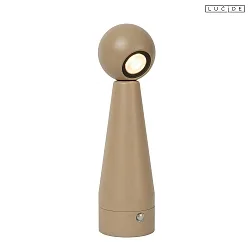 table lamp IPSOS IP20, taupe dimmable