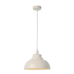 pendant luminaire ISLA round E14 IP20, beige dimmable
