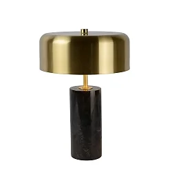 table lamp MIRASOL 3 flames G9 IP20, gold matt, brass, black dimmable