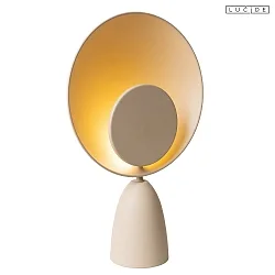 table lamp CASTAMAR IP20, taupe 