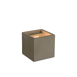 wall luminaire GIPSY square G9 IP20, taupe