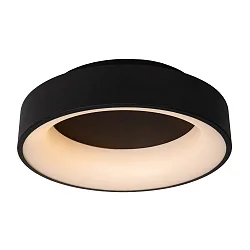 LED Deckenleuchte MIRAGE, Ø 38cm, 22W, 2700K, IP20, dimmbar, schwarz