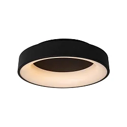 LED Deckenleuchte MIRAGE, Ø 45cm, 33W, 2700K, 1400lm, IP20, dimmbar, schwarz