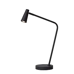 battery floor lamp STIRLING IP20, black dimmable