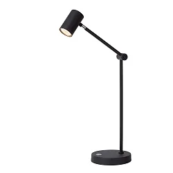 battery floor lamp TIPIK IP20, black dimmable