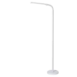 floor lamp GILLY LED round, flexible IP20, white 