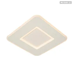 LED Deckenleuchte AXELLE 39,6 x 39,6 cm 120° 24W 2700K 1300lm IP20 CRI>80 3-Step-Dim weiß