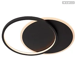 LED Deckenleuchte AXELLE 120° 24W 2700K 1200lm IP20 CRI>80 dimmbar schwarz