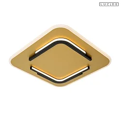 LED Deckenleuchte ANDREAS 40,5 x 40,5 cm 120° 30W 2700K IP20 CRI>80 messing
